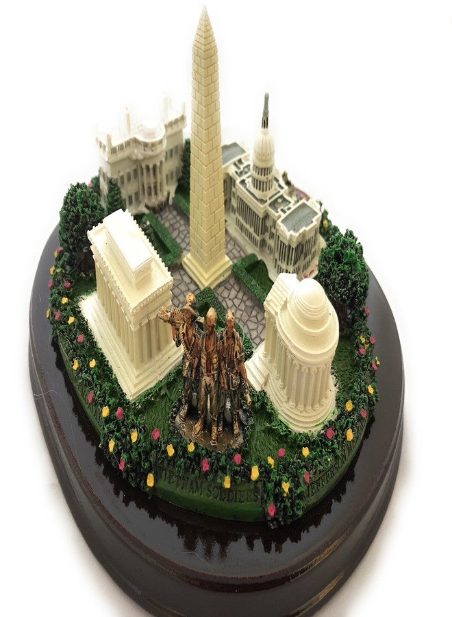 Washington DC تمثال مكتب معالم واشنطن العاصمة - عرض 8 بوصات - Image 2